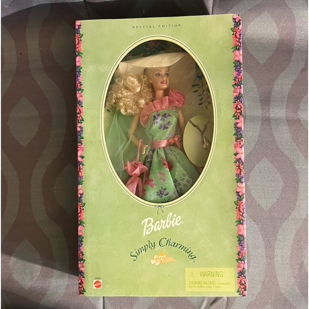 Simply Charming Barbie Doll Blonde Special Edition 2001 Mattel 54241 - Picture 3 of 12